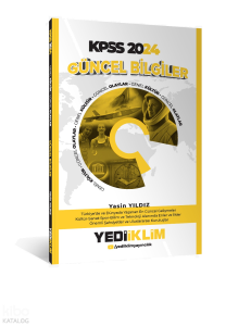 Yediiklim Yayıncılık KPSS Güncel Bilgiler 7 Deneme İlaveli Renkli