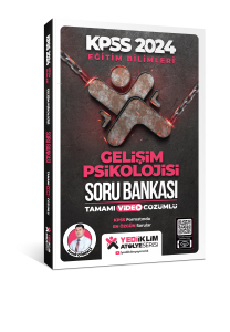 Yediiklim Yayınları 2024 Eğitim Bilimleri Atölye Serisi Gelişim Psikolojisi Tamamı Video Çözümlü Soru Bankası