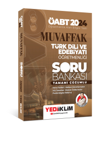 Yediiklim Yayınları 2024 ÖABT Muvaffak Türk Dili Ve Edebiyatı Öğretmenliği Tamamı Çözümlü Soru Bankası