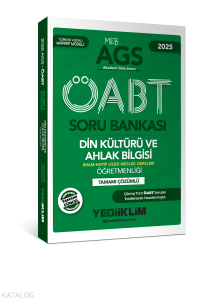 Yediiklim Yayınları 2025 MEB AGS ÖABT Rehberlik Tamamı Çözümlü Soru Bankası