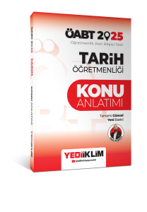 Yediiklim Yayınları 2025 ÖABT Tarih Öğretmenliği Konu Anlatımı