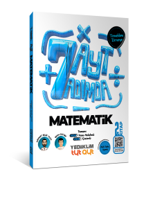 Yediiklim Yayınları AYT Yedi Adımda Temelden Zirveye Matematik Tamamı Video Konu Anlatımlı ve Tamamı Video Çözümlü Soru Bankası 2. Kitap