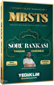 Yediiklim Yayınları Diyanet İşleri Başkanlığı MBSTS Tamamı Çözümlü Soru Bankası