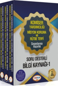 Yediiklim Yayınları Komiser Yardımcılığı Misyon Koruma ve Rütbe Terfi Sınavlarına Hazırlık Soru Destekli Bilgi Kaynağı