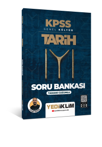 Yediiklim Yayınları KPSS Genel Kültür Tarih Tamamı Çözümlü Soru Bankası