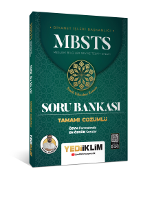 Yediiklim Yayınları MBSTS Tamamı Çözümlü Soru Bankası