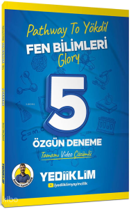 Yediiklim Yayınları Pathway To Yökdil Fen Bilimleri Glory Tamamı Video Çözümlü 5 Özgün Deneme