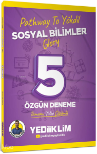 Yediiklim Yayınları Pathway To Yökdil Sosyal Bilimler Glory Tamamı Video Çözümlü 5 Özgün Deneme