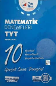 Yeni Nesil Yayınları TYT Matematik 10 Deneme