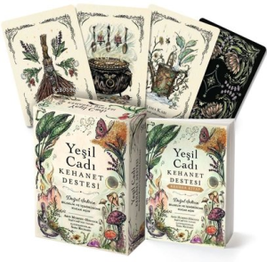 Yeşil Cadı Kehanet Destesi - 50 Kartlık Deste ve Rehber Kitap