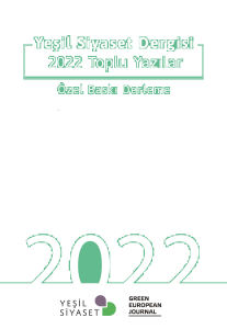 Yeşil Siyaset Dergisi  - 2022 Toplu Yazılar;Özel Baskı Derleme
