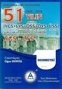 YGS - LYS Geometri 51 Yılın Çıkmış Soruları ve Ayrıntılı Çözümleri