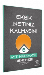 YKS AYT Matematik 6 Deneme