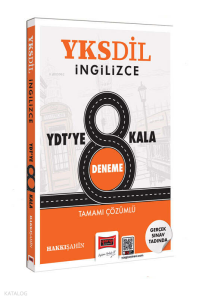 YKS-Dil İngilizce YDT'ye 8 Kala Deneme Tamamı Çözümlü
