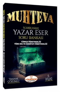 Yönerge ÖABT Türkçe-Edebiyat Muhteva Yazar Eser Soru Bankası Çözümlü -