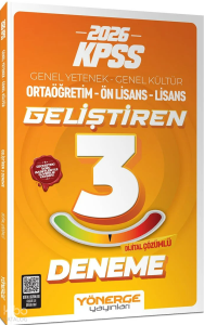 Yönerge Yayınları 2026 KPSS Genel Yetenek Genel Kültür Geliştiren