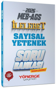 Yönerge Yayınları 2026 MEB-AGS Sayısal Yetenek İlelebet Soru Bankası Çözümlü