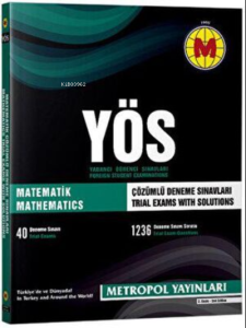 YÖS Matematik Çözümlü Deneme Sınavları