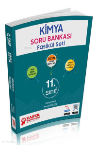 Zafer Yayınları 11. Sınıf Kimya Soru Bankası Fasikül Seti
