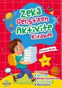 Zeka Geliştiren Aktvite Kitabım - Kırmızı Kitap