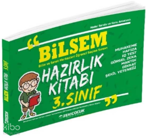 Zeki Çocuk 3. Sınıf Bilsem Hazırlık Kitabı