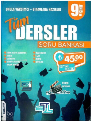 09.Sınıf Soru Bankası Tüm Dersler - 2022