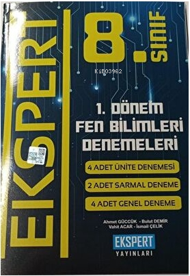 1. Dönem Fen Bilimleri Denemeleri 8, Sınıf