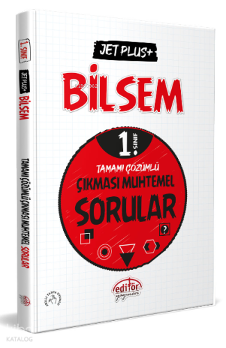 1 Sınıf Bilsem Jet Plus+ Tamamı Çözümlü Çıkması Muhtemel Sorular