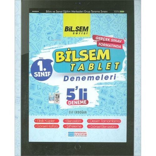 1.Sınıf Bilsem Tablet 5'li Deneme