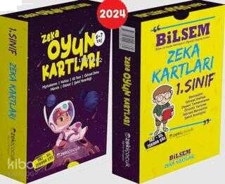 1. Sınıf Bilsem Zeka Kartları - 6-7 Yaş Zeka Oyun Kartları