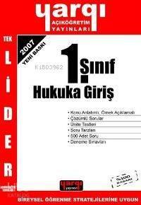1. Sınıf Hukuka Giriş
