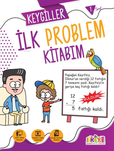 1. Sınıf Keygiller İlk Problem Kitabım