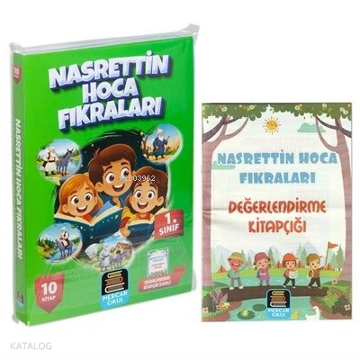 1. Sınıf Nasrettin Hoca Fıkraları Okuma Seti - 10 Kitap Takım - Değend