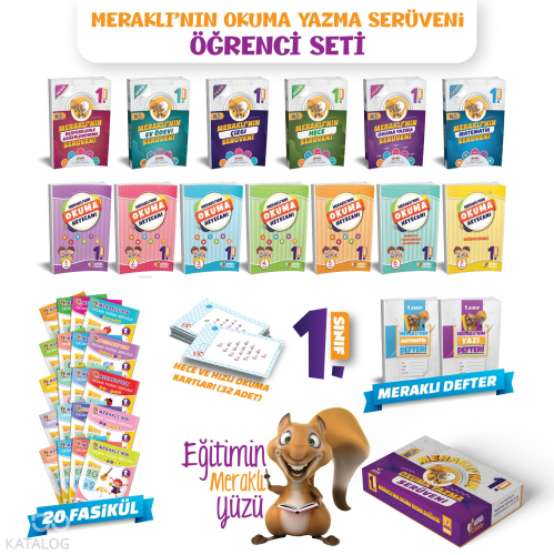 1. Sınıf Okuma Yazma Seti