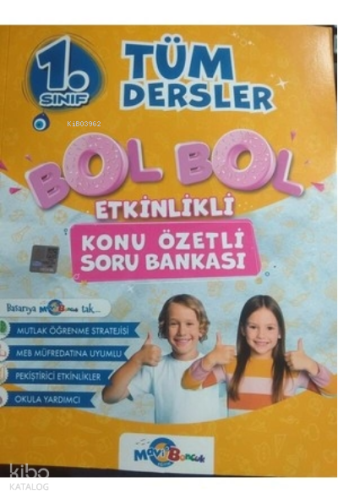 1.Sınıf Tüm Dersler Bol Bol Etkinliki Konu Özetli Soru Bankası