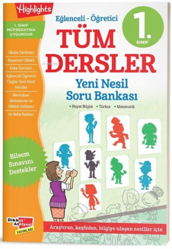 1. Sınıf Tüm Dersler Yeni Nesil Soru Bankası