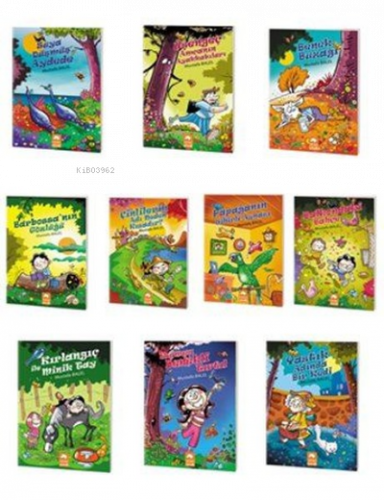 10 Kitaplık Resimli Dizi