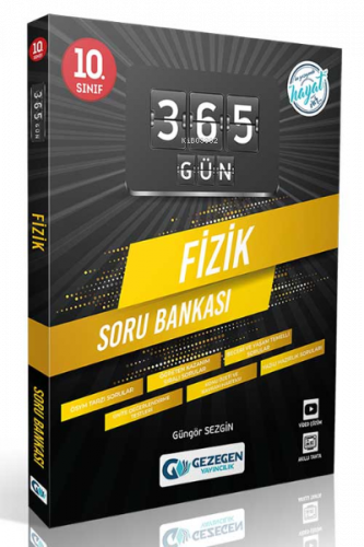 10. Sınıf 365 Gün Fizik Soru Bankası Gezegen Yayınları