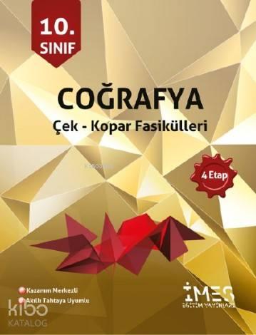 10. Sınıf Coğrafya 4 Etap Soru Bankası Çek kopar Fasikülleri