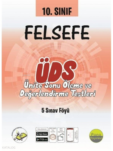 10. Sınıf Felsefe Ünite Değerlendirme Sınavı (5 Sınav)