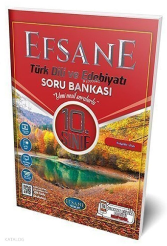 10.Sınıf Türk Dili ve Edebiyatı Soru Bankası Efsane Yayınları