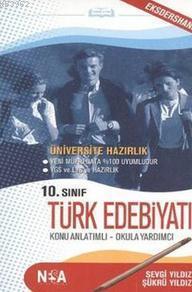 10. Sınıf Türk Edebiyatı; Konu Anlatımlı Cep Kitabı