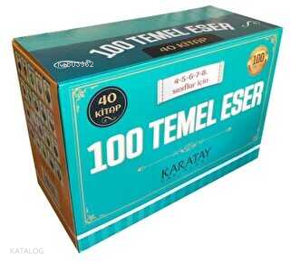 100 Temel Eser 40 Kitap Takım