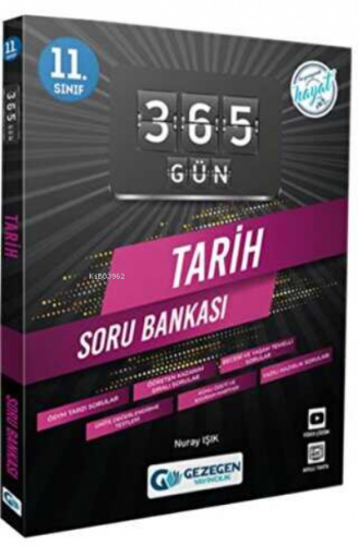 11. Sınıf 365 Gün Tarih Soru Bankası Gezegen Yayıncılık