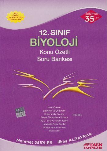 12. Sınıf Biyoloji Konu Özetli Soru Bankası