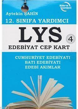 12. Sınıfa Yardımcı LYS Edebiyat- 4 Cep Kart
