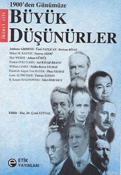 1900'den Günümüze Büyük Düşünürler (2. Cilt)