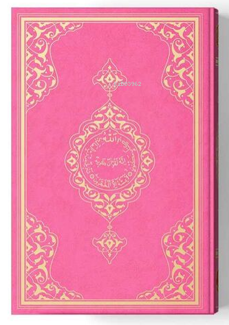 2 Renkli Cep Boy Kur'An-I Kerim (Miklepsiz) Pembe