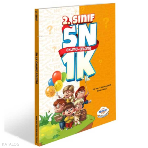 2. Sınıf 5N1K Okuma Anlama Kitabı Öğretmen Evde Yayınları (Büyük Boy)