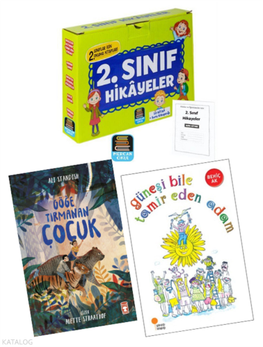 2. Sınıf Hikayeler Okuma Seti, 10 Kitap - Göğe Tırmanan Çocuk - Güneşi